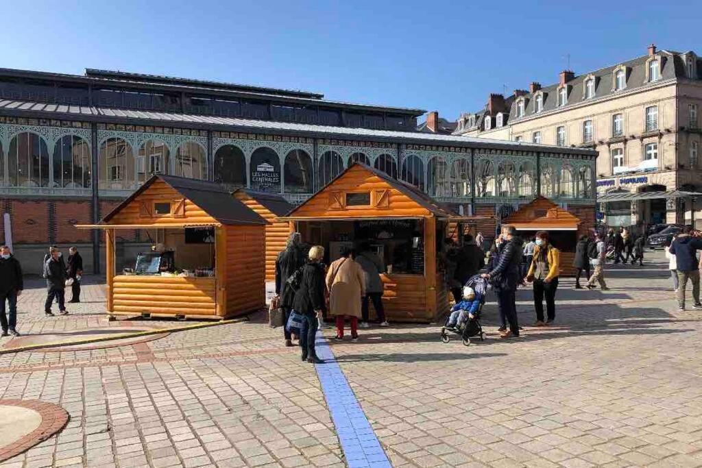 Charmant T3 Coeur De Ville Avec Parking Лимож Экстерьер фото